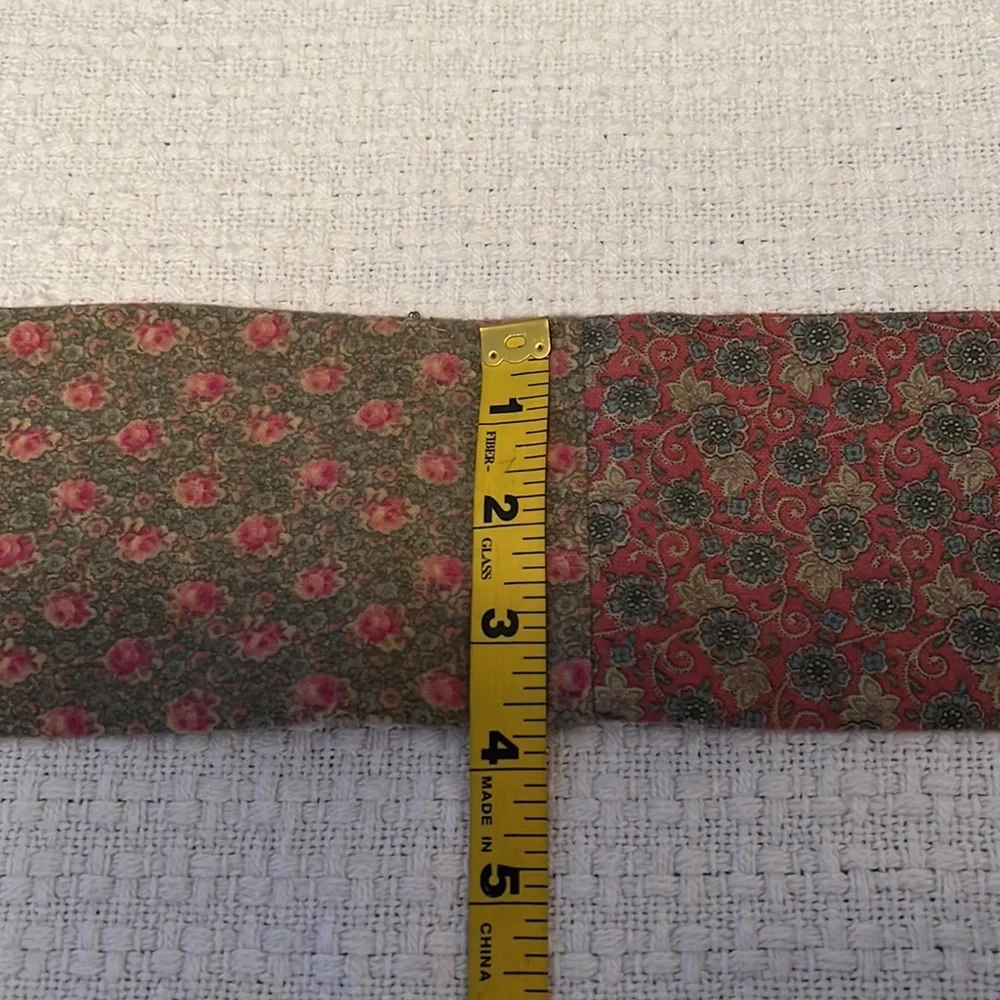 Laura Me Cotton Blend Tiered Midi Floral Print Elastic Waist Skirt with Tie Belt - Picture 13 of 16